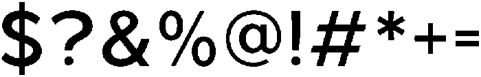 Balimo News otf (400) Font OTHER CHARS