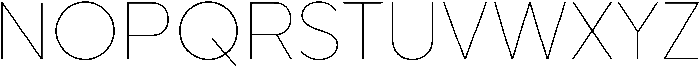 Balimo Thin ttf (100) Font UPPERCASE