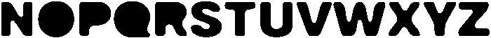 Balium Blur Extra Bold Filled ttf (700) Font UPPERCASE