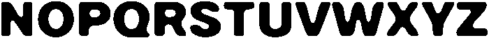 Balium Blur Extra Bold ttf (700) Font UPPERCASE