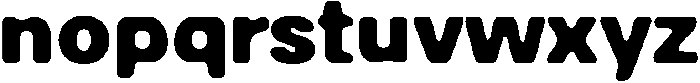 Balium Blur Extra Bold ttf (700) Font LOWERCASE