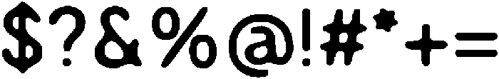 Balium Blur Regular ttf (400) Font OTHER CHARS