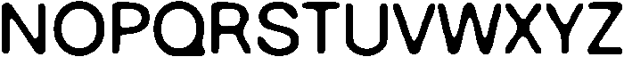 Balium Blur Regular ttf (400) Font UPPERCASE