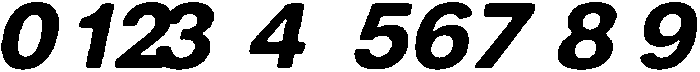Balium Bold Obl Bad Kerning ttf (700) Font OTHER CHARS