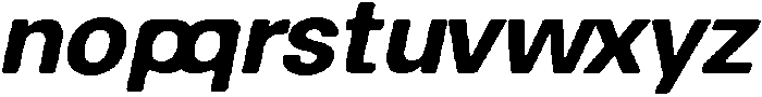 Balium Bold Obl Bad Kerning ttf (700) Font LOWERCASE