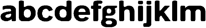 Balium Bold ttf (700) Font LOWERCASE