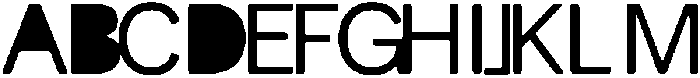 Balium Roman Fill Bad Kerning ttf (400) Font UPPERCASE