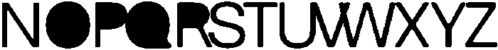 Balium Roman Fill Bad Kerning ttf (400) Font UPPERCASE