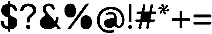 Balium Roman Fill ttf (400) Font OTHER CHARS