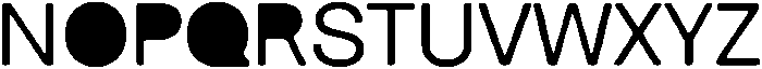 Balium Roman Fill ttf (400) Font UPPERCASE