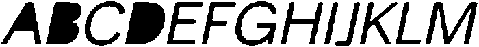 Balium Roman Obl Fill ttf (400) Font UPPERCASE
