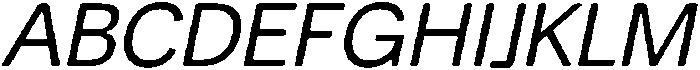 Balium Roman Obl ttf (400) Font UPPERCASE
