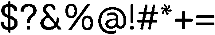 Balium Roman ttf (400) Font OTHER CHARS