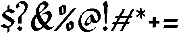 Balkara Regular otf (400) Font OTHER CHARS