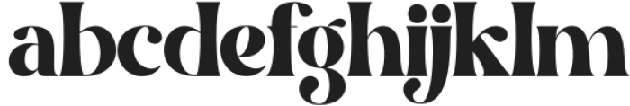 Balkey-Regular otf (400) Font LOWERCASE