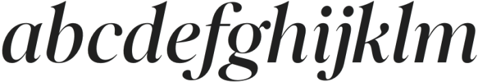 Balkist Semi Bold Italic otf (600) Font LOWERCASE