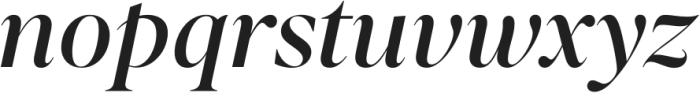 Balkist Semi Bold Italic otf (600) Font LOWERCASE