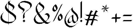 Ballaghi otf (400) Font OTHER CHARS