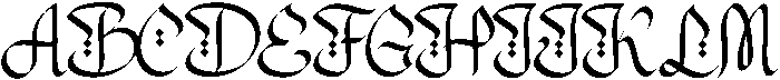 Ballaghi otf (400) Font UPPERCASE