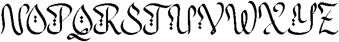 Ballaghi otf (400) Font UPPERCASE