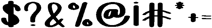 Ballerina Regular otf (400) Font OTHER CHARS
