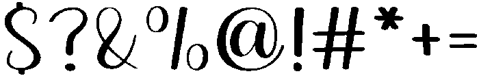Ballerina Regular otf (400) Font OTHER CHARS