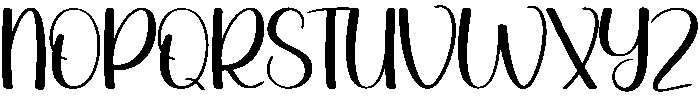 Ballerina Regular otf (400) Font UPPERCASE
