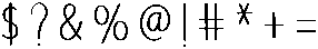 Ballerina Regular otf (400) Font OTHER CHARS