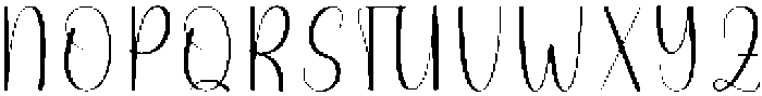 Ballerina Regular otf (400) Font UPPERCASE