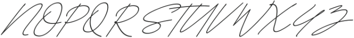 Ballifornia Signature Italic otf (400) Font UPPERCASE
