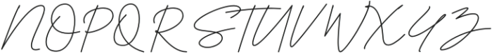 Ballifornia Signature Regular otf (400) Font UPPERCASE