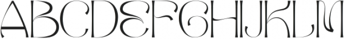 Balliniy otf (400) Font UPPERCASE