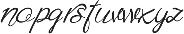 Ballinka Italic otf (400) Font LOWERCASE