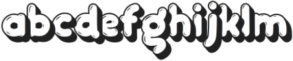 Balloon Font - Combined Regular otf (400) Font LOWERCASE