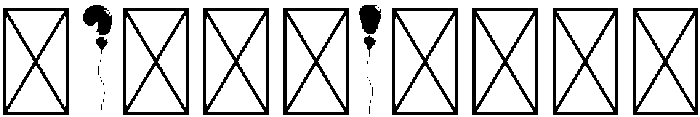 Balloon Regular otf (400) Font OTHER CHARS