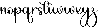 Balloon Regular otf (400) Font LOWERCASE