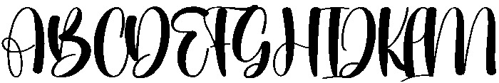 Balloon Regular otf (400) Font UPPERCASE
