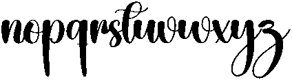 Balloon Regular otf (400) Font LOWERCASE