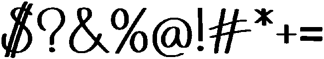 Balloon Regular otf (400) Font OTHER CHARS
