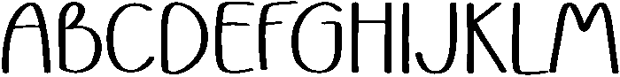 Balloon Regular otf (400) Font UPPERCASE