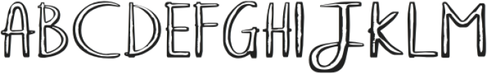 Balloon SVG Font Regular otf (400) Font UPPERCASE