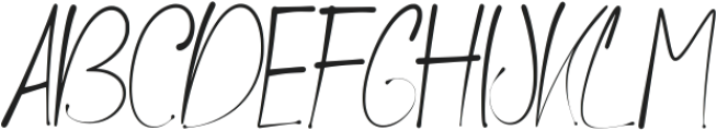 Ballpoint Letter otf (400) Font UPPERCASE