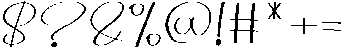 Ballpoint Regular otf (400) Font OTHER CHARS