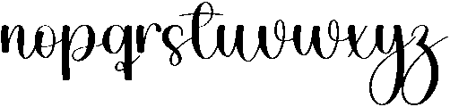 Ballpoint Regular otf (400) Font LOWERCASE