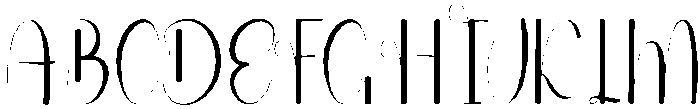 Ballpoint Santa Regular otf (400) Font UPPERCASE