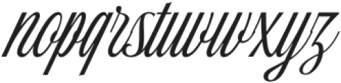 Ballpricks Script otf (400) Font LOWERCASE