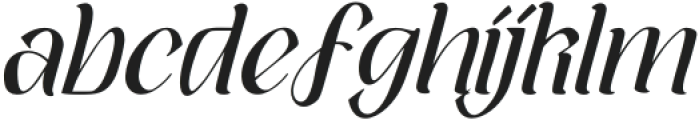 Ballyane otf (400) Font LOWERCASE