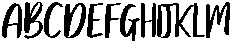 Balming otf (400) FONT