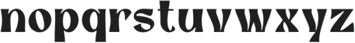 Balmore otf (400) Font LOWERCASE