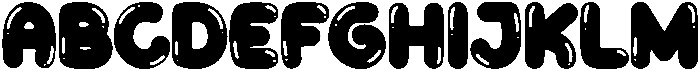 Balon Regular otf (400) Font UPPERCASE